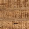 vidaXL Table console 80x30x74 cm bois massif de manguier et fer