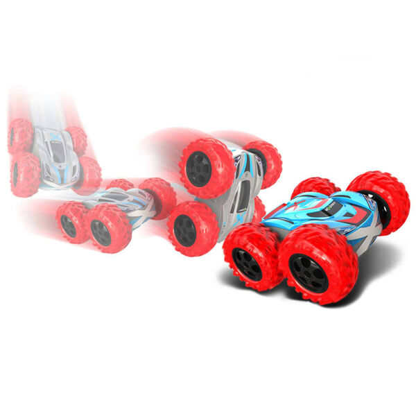 Exost Voiture de cascade t&eacute;l&eacute;command&eacute;e 360 Cross II Bleu