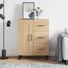 vidaXL Buffet ch&ecirc;ne sonoma 69,5x34x90 cm bois d'ing&eacute;nierie