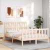 vidaXL Cadre de lit sans matelas 140x200 cm bois massif de pin