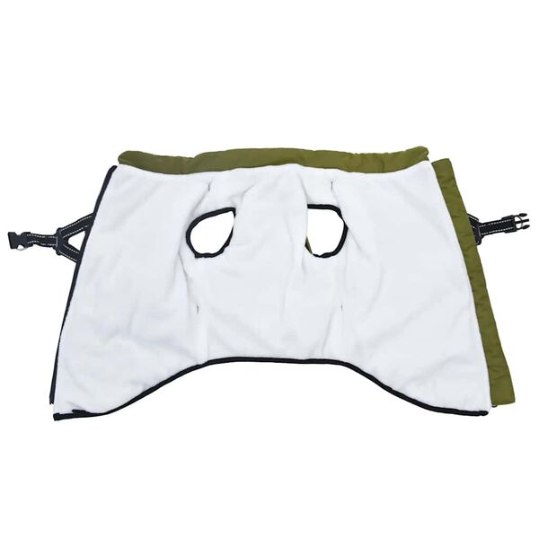 vidaXL Manteau pour chiens avec harnais imperm&eacute;able r&eacute;fl&eacute;chissant L44