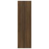 vidaXL Biblioth&egrave;que/S&eacute;parateur de pi&egrave;ce Ch&ecirc;ne marron Bois d'ing&eacute;nierie