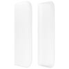vidaXL T&ecirc;te de lit avec oreilles Blanc 147x16x78/88 cm Similicuir