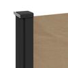 vidaXL Auvent lat&eacute;ral r&eacute;tractable taupe 160x600 cm