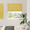 vidaXL Store enrouleur avec des rideaux Jaune 150 x 160 cm Bambou