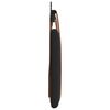 vidaXL T&ecirc;te de lit suspendue Uni Noir 210 x 55 x 5 cm PU antique