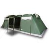vidaXL Tente familiale tunnel 10 personnes vert imperméable