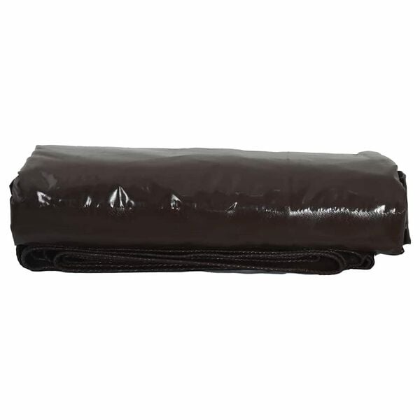 vidaXL B&acirc;che 650g / m&sup2; Marron 2,5 x 4,5 m Toile avec rev&ecirc;tement en PVC