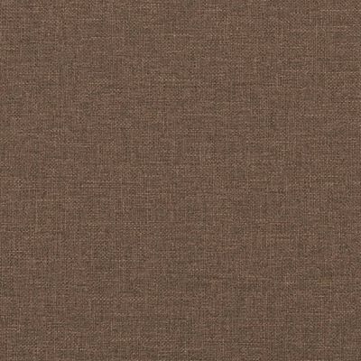 vidaXL Canapé à 3 places Marron 180 cm Tissu