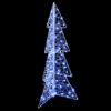 vidaXL Sapin de No&euml;l avec 100 LED Blanc Froid 120 cm Acrylique
