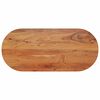 vidaXL Dessus de table 90x40x2,5 cm ovale bois massif d'acacia