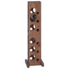 vidaXL &Eacute;tag&egrave;re Marron 20 x 25 x 100 cm Bois de Mahogany Massif