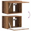 vidaXL Ensemble de meuble TV mural 4 pcs Bois ancien Bois d'ing&eacute;nierie