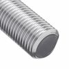 vidaXL Tige filet&eacute;e 2 pcs Argent&eacute; 8 x 55 mm Acier