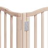 vidaXL Barri&egrave;re pour chien porte pliable 15 panneaux bois de peuplier