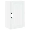 vidaXL Meuble mural LUCCA Blanc 50 x 31 x 80 cm Bois d'ing&eacute;nierie