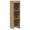 vidaXL Biblioth&egrave;que 3 niveaux 30 x 30 x 111 cm Bois d'ing&eacute;nierie