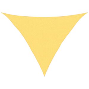 vidaXL Voile d'ombrage 160 g/m&sup2; Beige 2,5x2,5x3,5 m PEHD
