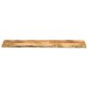 vidaXL Dessus de table 160x20x3,8cm bord vif bois massif manguier brut