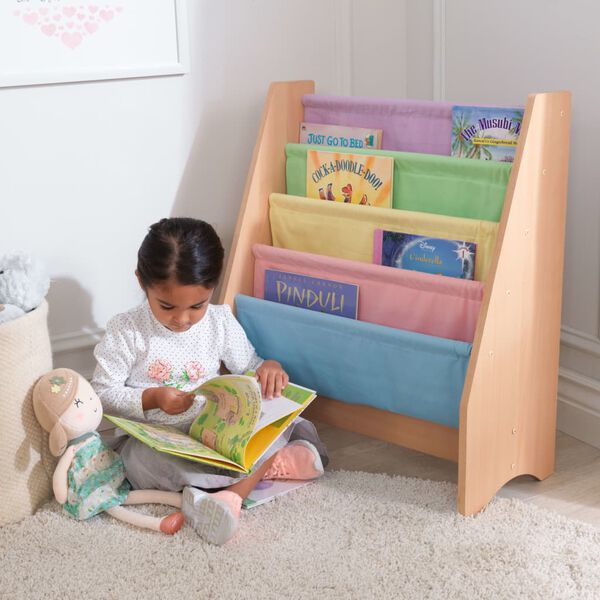 KidKraft Biblioth&egrave;que &agrave; &eacute;lingues pour enfants 60,96 x 29,85 x 71,12 cm