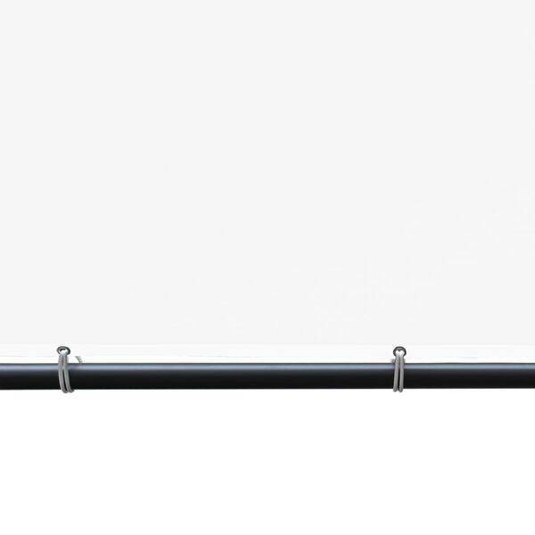 vidaXL Belvédère avec toit 4x4 m Blanc 180 g/m²