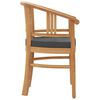 vidaXL Ensemble &agrave; manger de jardin 5 pcs Bois de teck massif