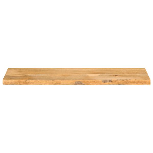 vidaXL Dessus de table &agrave; bord vivant 110x30x2,5cm bois massif manguier