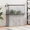vidaXL Support pour aquarium sonoma gris 101x41x58cm bois d'ing&eacute;nierie