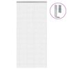 vidaXL Moustiquaire de porte &agrave; cha&icirc;ne 100x212 cm aluminium