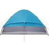 vidaXL Tente familiale &agrave; d&ocirc;me 6 personnes bleu imperm&eacute;able