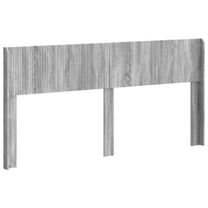 vidaXL T&ecirc;te de lit Sonoma gris PB