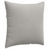 vidaXL Coussins de canap&eacute; 2 pcs Gris clair 60 x 60 cm tissu
