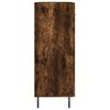 vidaXL Buffet ch&ecirc;ne fum&eacute; 69,5x34x90 cm bois d'ing&eacute;nierie