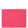 vidaXL Sacs en papier 50 pcs avec poign&eacute;es rose 32x17x25 cm