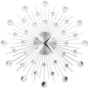 vidaXL Horloge murale avec mouvement &agrave; quartz Design moderne 50 cm