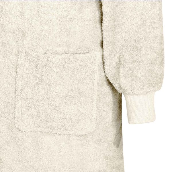 vidaXL Sweat &agrave; capuche couverture KINN Cr&egrave;me XXL Coton