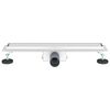 vidaXL 2 en 1 Drain de Douche Argent&eacute; 60 cm Acier Inox 304