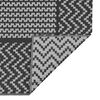 vidaXL Tapis d'ext&eacute;rieur ARAKIL Noir et gris 250 x 300 cm PP