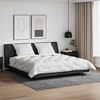 vidaXL Couette avec Oreillers avec oreiller 3 pcs Blanc Microfibre