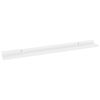 vidaXL &Eacute;tag&egrave;res murales 4 pcs Blanc brillant 80x9x3 cm