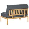 vidaXL Ensemble de Canap&eacute;s avec coussin Anthracite 120 x 80 x 69 cm