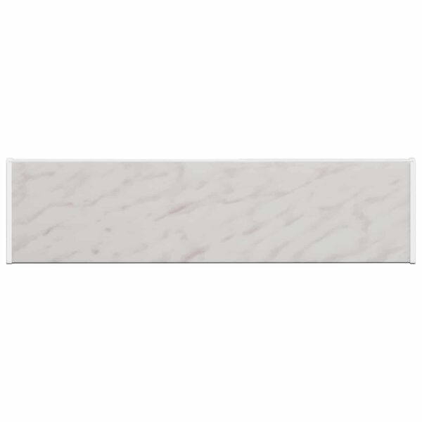 vidaXL Appui de fen&ecirc;tre Texte en marbre -enure 60 x 20 x 4,5 cm PVC
