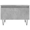 vidaXL Tables basses 2 pcs gris b&eacute;ton 50x46x35 cm bois d'ing&eacute;nierie