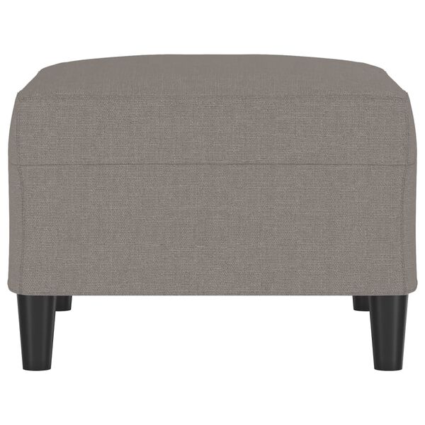 vidaXL Repose-pied Taupe 70x55x41 cm Tissu