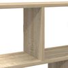 vidaXL &Eacute;tag&egrave;re cube murale 12 compartiments ch&ecirc;ne sonoma