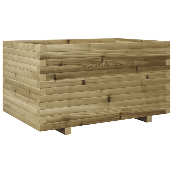 vidaXL Jardini&egrave;re 90x60x49,5 cm bois de pin impr&eacute;gn&eacute;