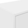 vidaXL Armoire murale de garage blanc bois d'ing&eacute;nierie