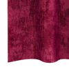 vidaXL Rideaux en velours 2 pcs Bordeaux 260 x 140 cm Velours