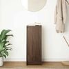 vidaXL Buffet ch&ecirc;ne marron 29,5x34x76 cm bois d'ing&eacute;nierie