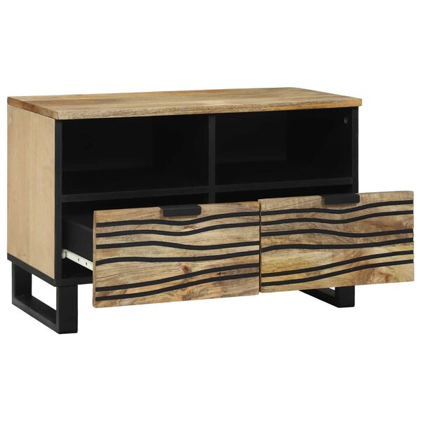 vidaXL Unites TV avec tiroir Marron 70 x 33 x 46 cm Bois d'ingénierie